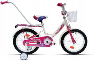 Romet Limber Boy 16" červeno-strieborno-čierny bicykel
